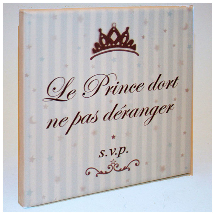 Quadro principe francese 20 x 20 cm
