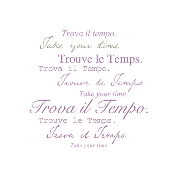 "trova il tempo" different languages canvas