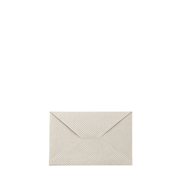 Glitter paper envelope linen color 20 x 14.5 cm