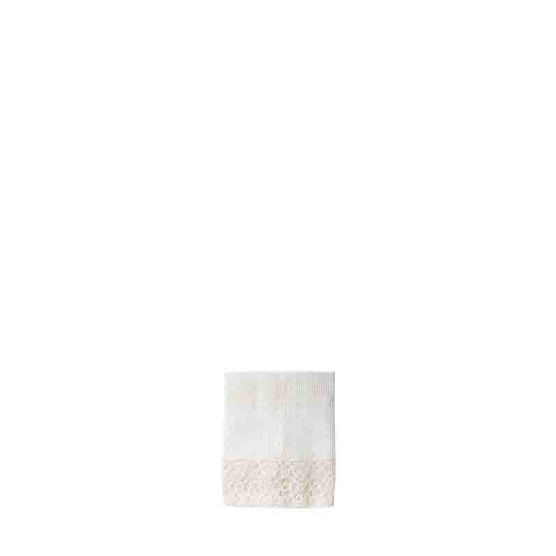 Sacchetto rete base pizzo beige 9 cm
