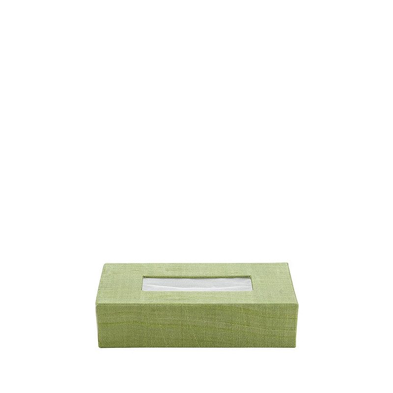Green box for kleenex 14 x 5 h6 cm