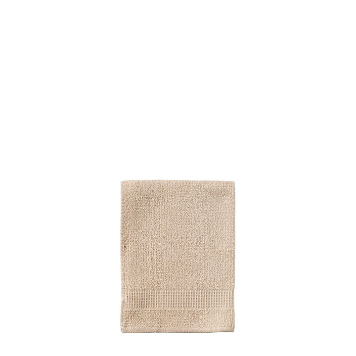 Natural 100%cotton towel with honeycomb band 35x50 cm