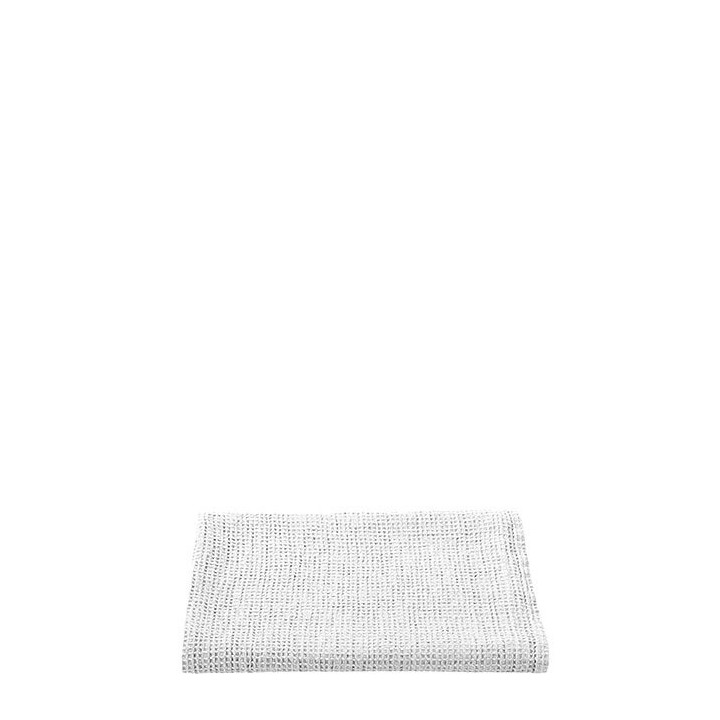 White honeycombed towel