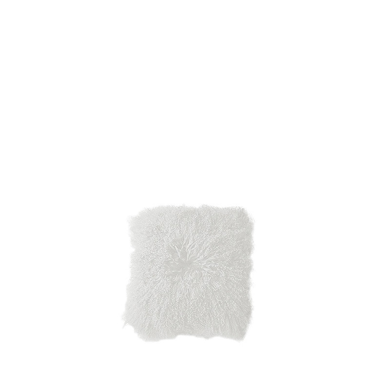 Mongolian fur pillowcase 20 x 20 cm