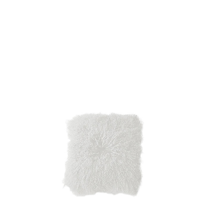Mongolian fur pillowcase 20 x 20 cm