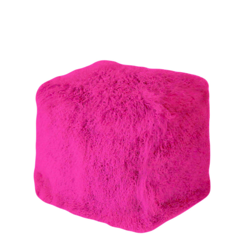 Mongolian fur cube