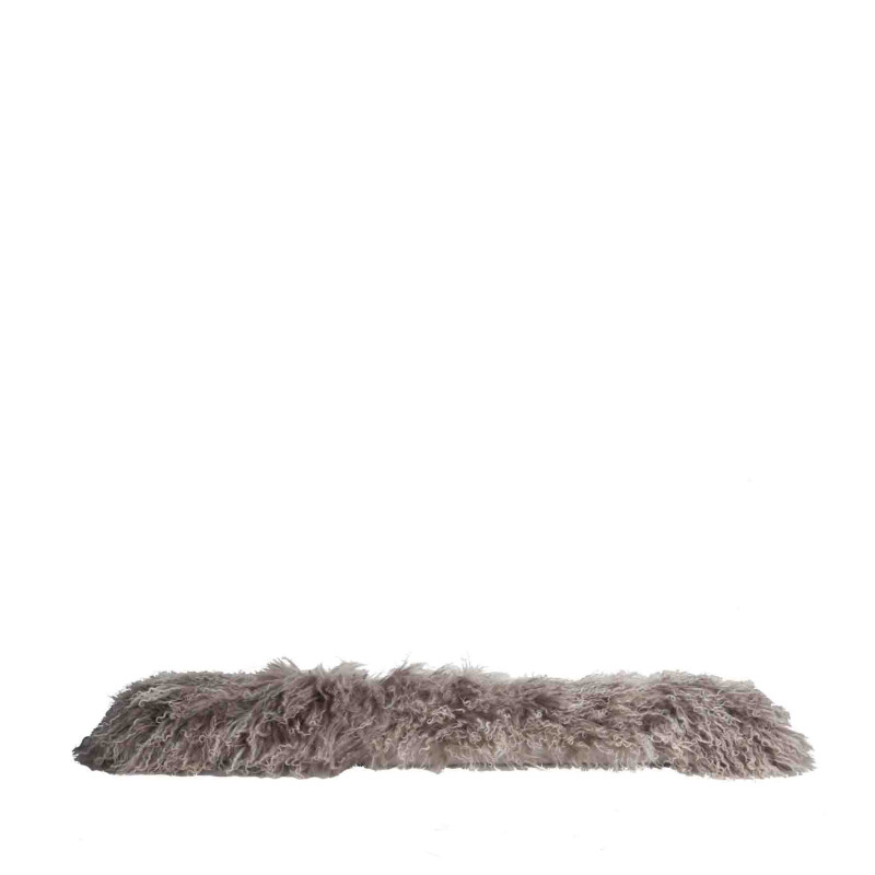 Mongolian fur weatherstrip pillowcase