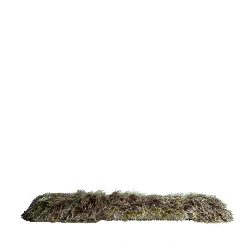 Housse boudin de porte en fourrure de mongolie
