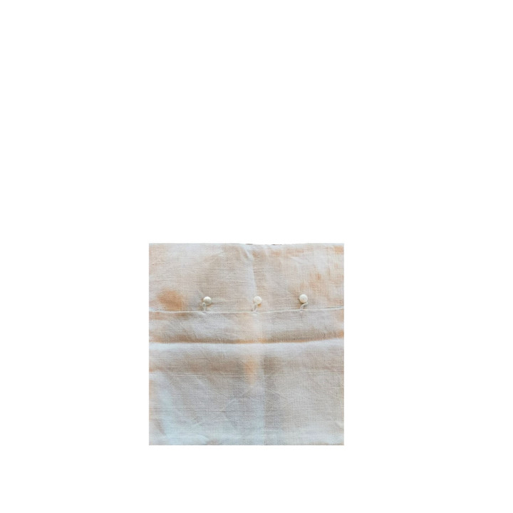 Fodera cuscino canapa decoro tulle 50 x 50 cm