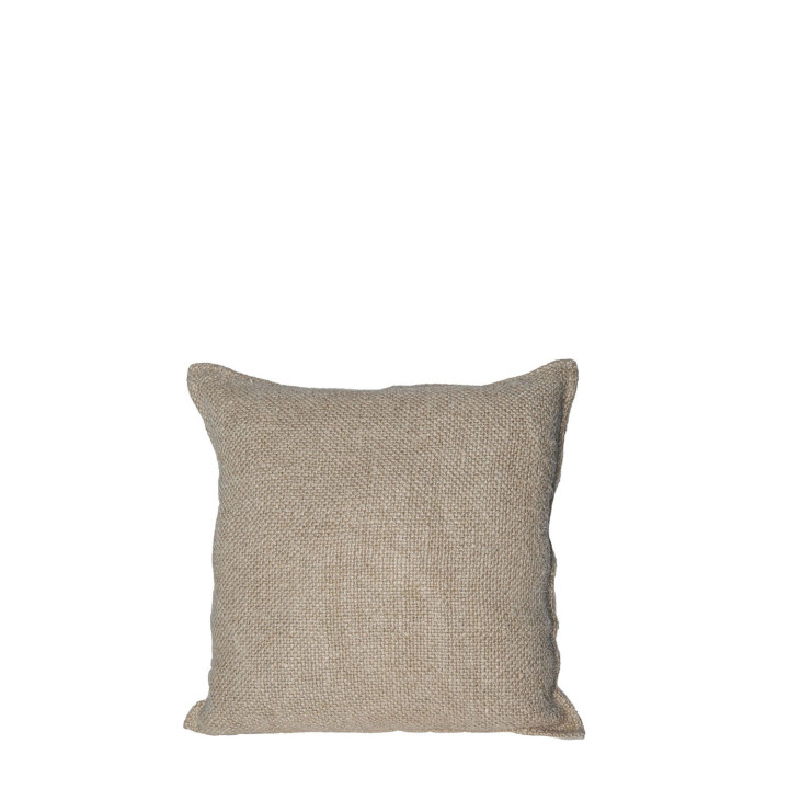 Fodera 100% lino handmade intr.lavorato telaio nat 40 x 40 cm