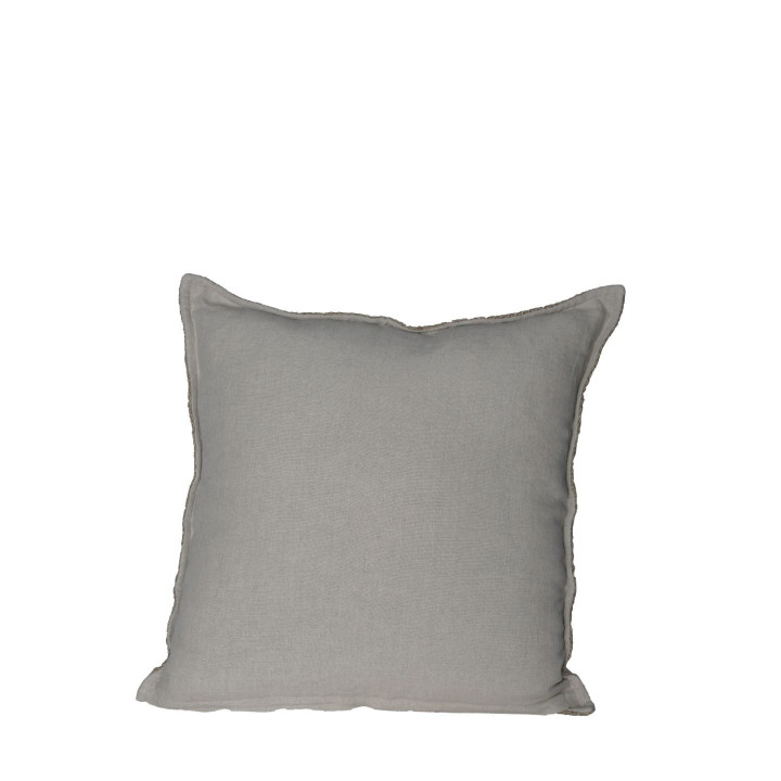 Fodera 100% lino handmade intr.lavorato telaio nat 40 x 40 cm