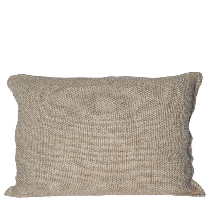Handmade linen by loom in 100% linen 50x85 cm