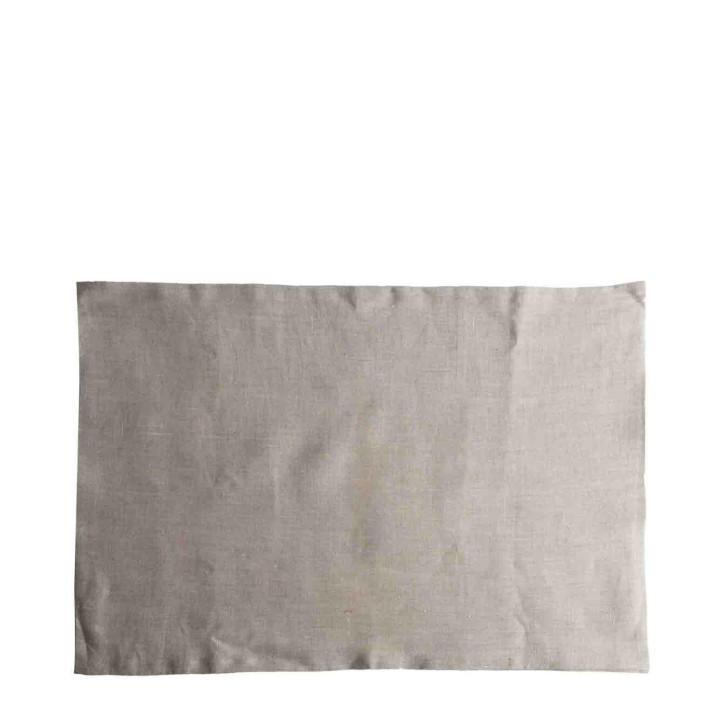 Housse 100% lin couleur naturel 40 x 60 cm