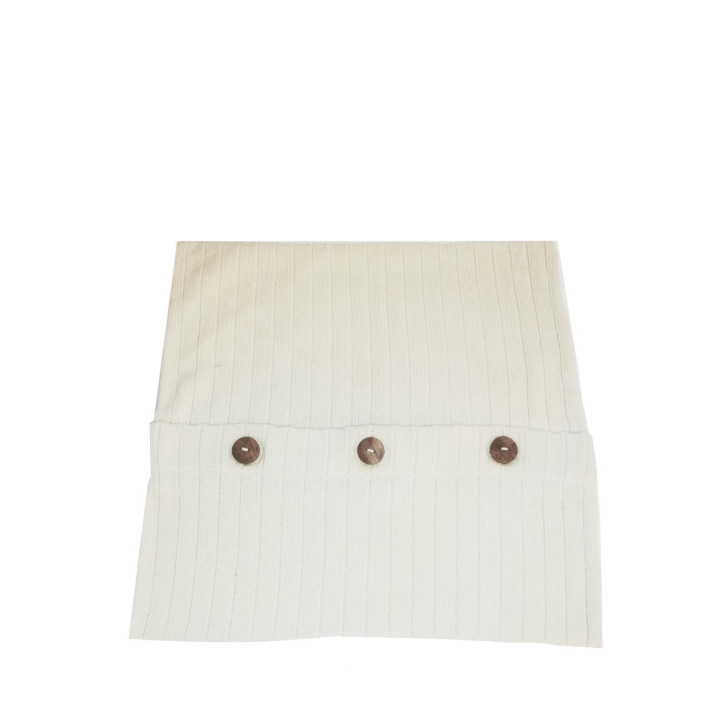 Fodera maglia cotone panna aloni seconda scelta 40 x 40 cm