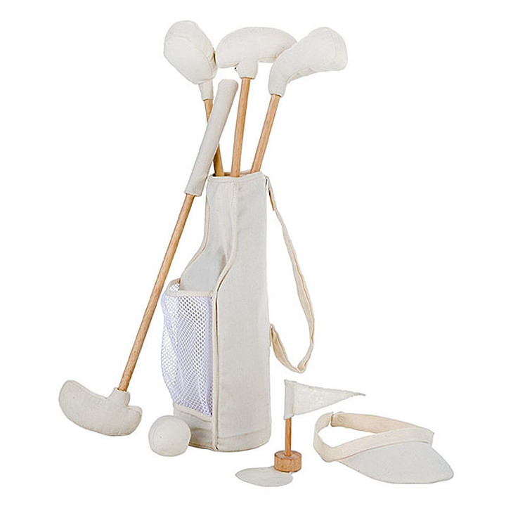 Cotton golf set cream color h55 cm