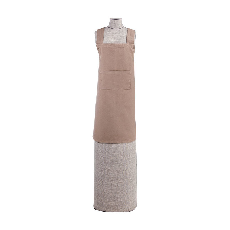 Tablier 100% coton avec bretelles small taille