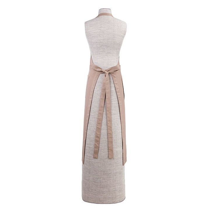 Tablier 100%coton 1 bouton