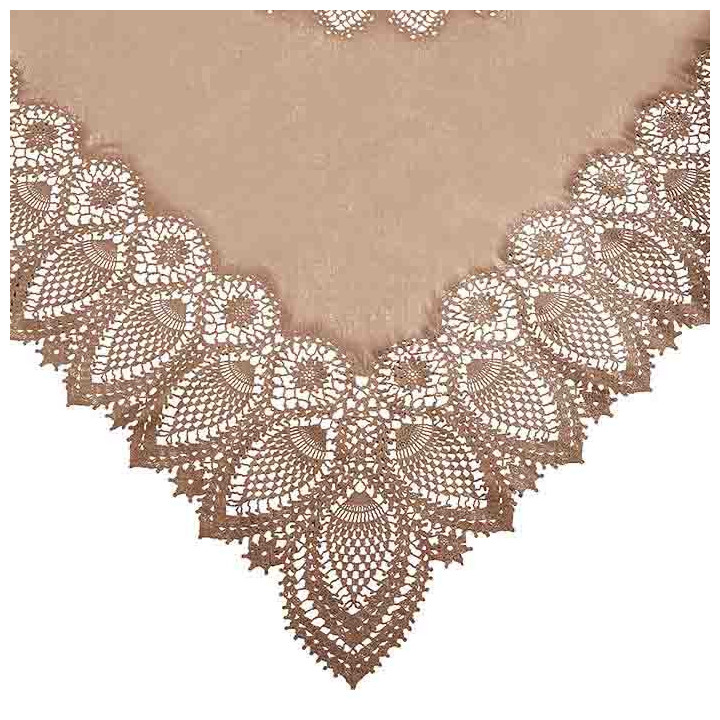 137x137 cm vinyl lace waterproof tablecloth