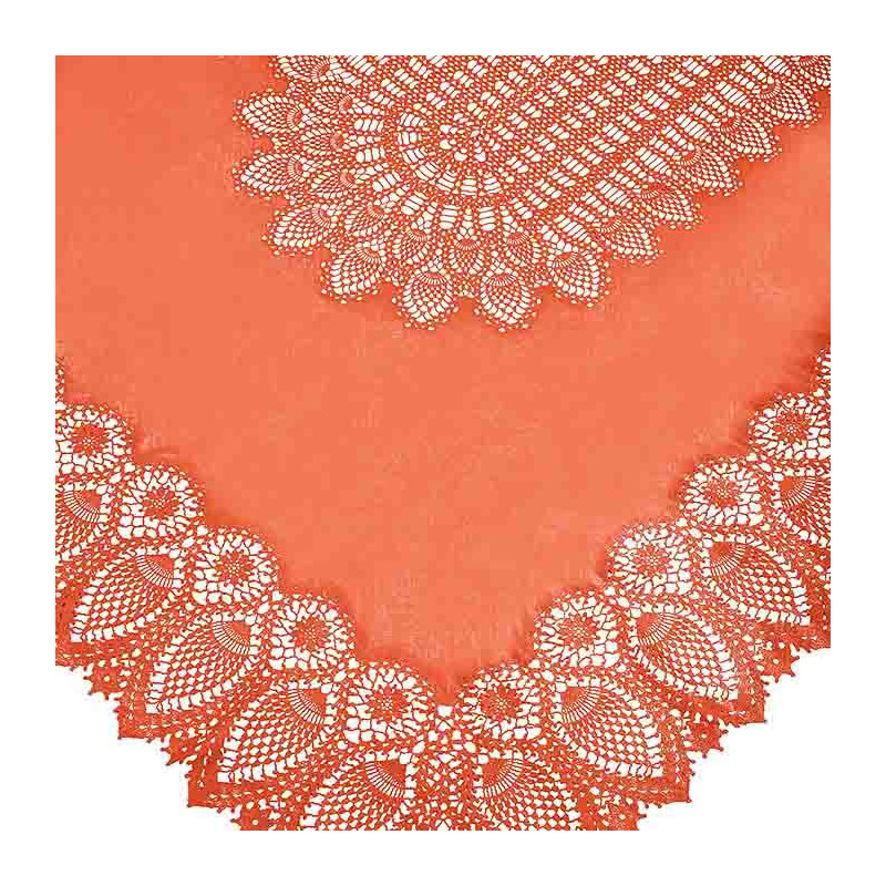 Nappe 150x264 cm vinyle en dentelle impermeable