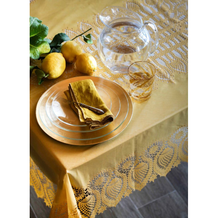 150x264 cm vinyl lace waterproof tablecloth