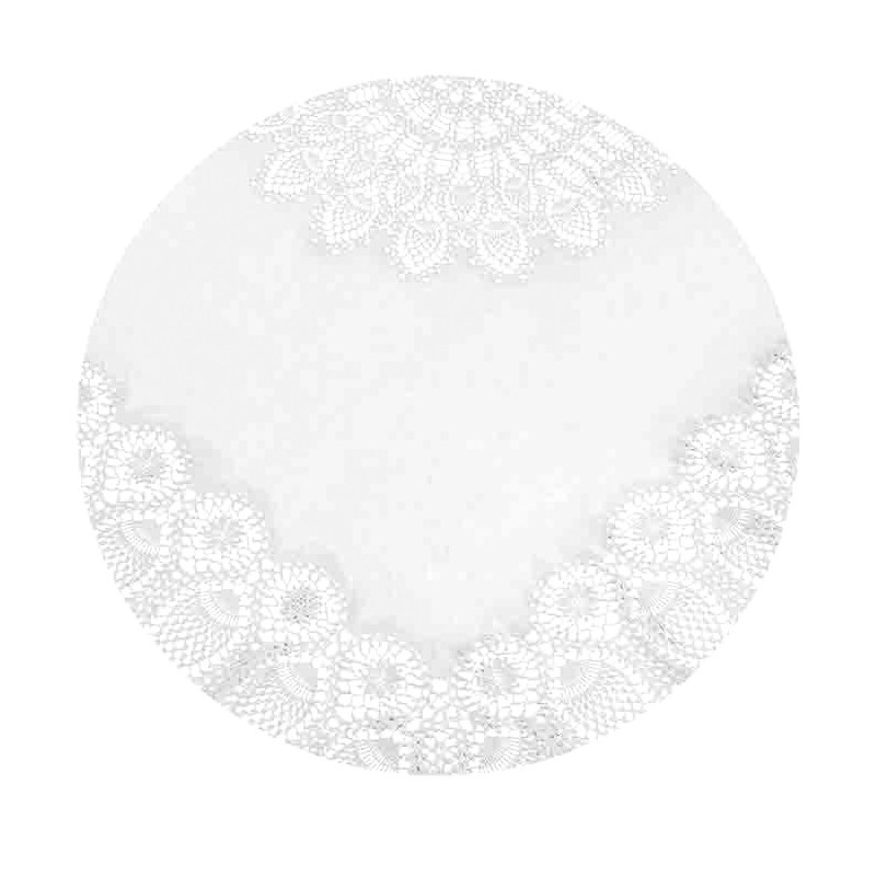 Nappe d 178 cm vinyle ronde en dentelle impermeable
