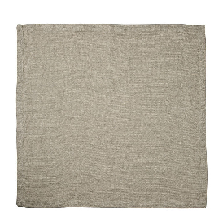 Tovagliolo 100% lino rustico08 colore naturale 60 x 60 cm