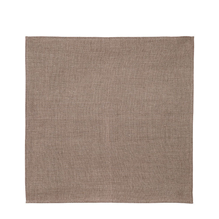 100%linen napkin natural color 54 x 54 cm