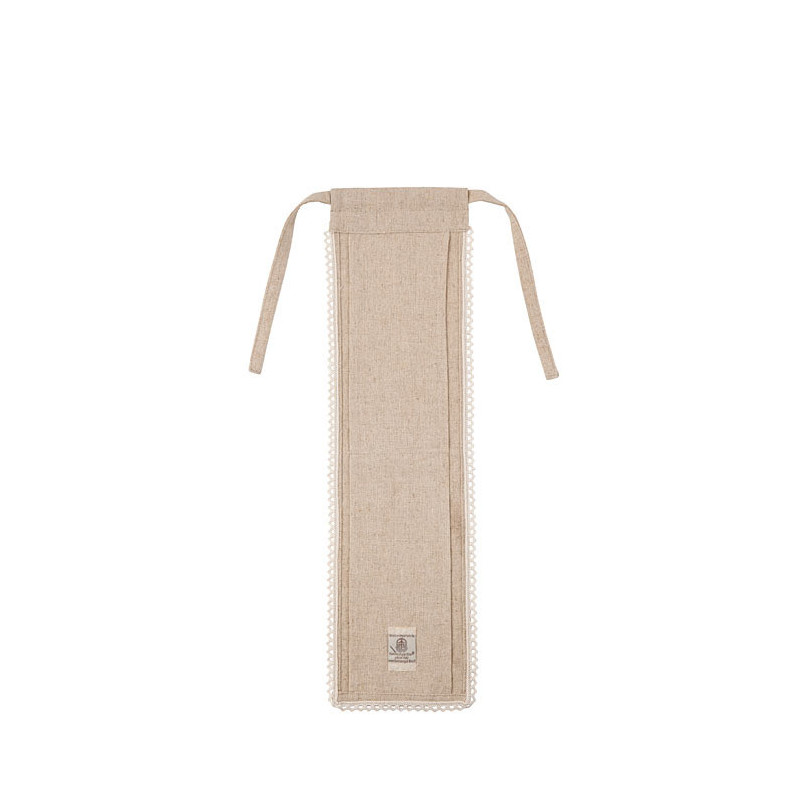 Cotton toilet paper holder 44x12 cm