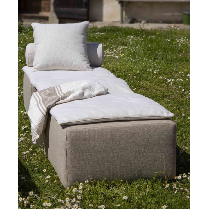 Asciugamano waffle "natural bath" con busta 110 x 160 cm