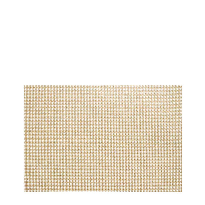 Tovaglietta intrecciata vinile oro 30 x 45 cm