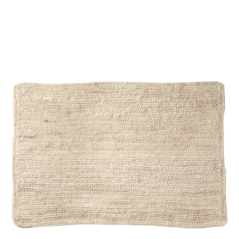 Set de table en crochet d'abaca