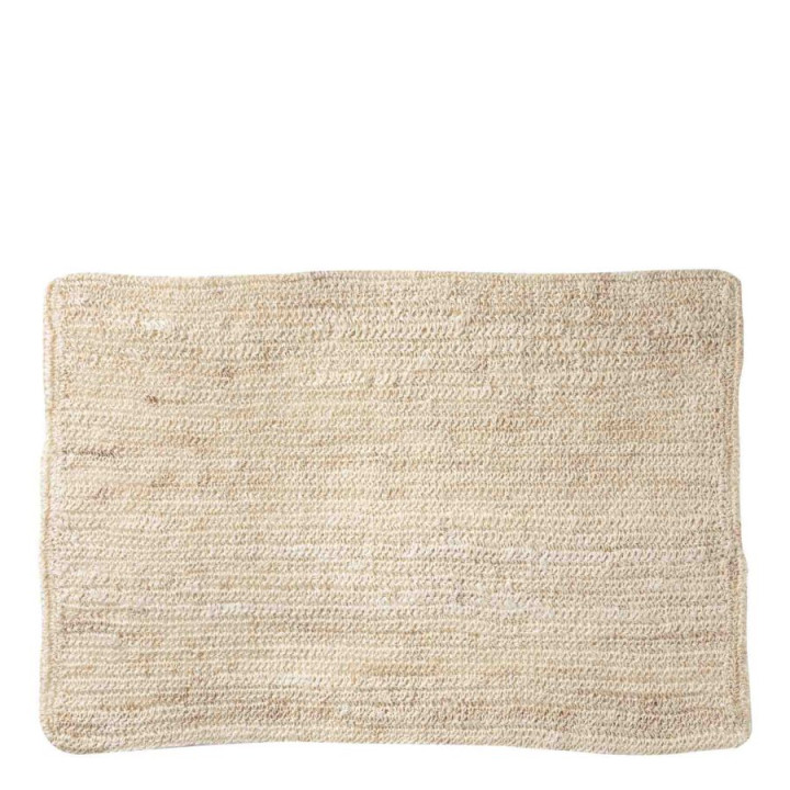 Abaca crochet placemat