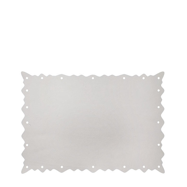 Cellulose fiber placemat cloud 31.5 x 47 cm