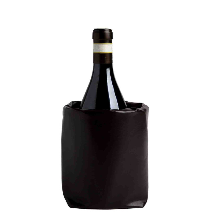 Cooling faux leather glacette for magnum bottles