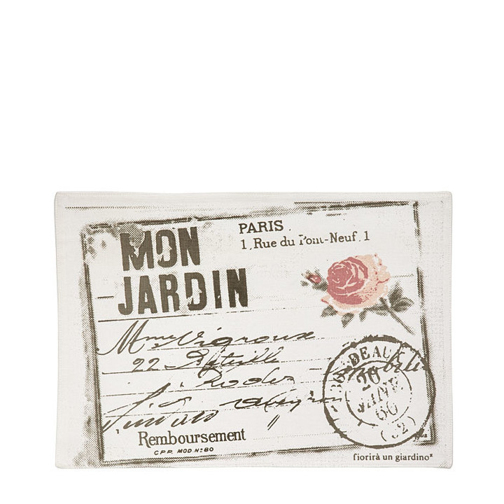 Set de table 100% coton mon jardin 33 x 48 cm