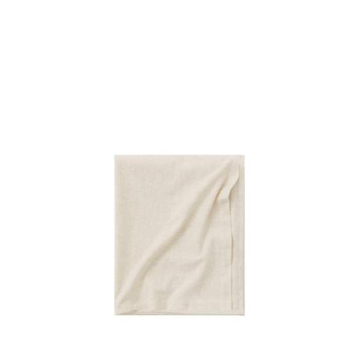 Tovaglia cotone semplice panna 150 x 240 cm