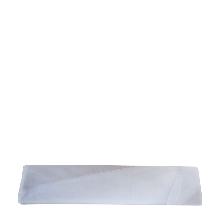 Rouleau de tulle blanc 9m x 140cm