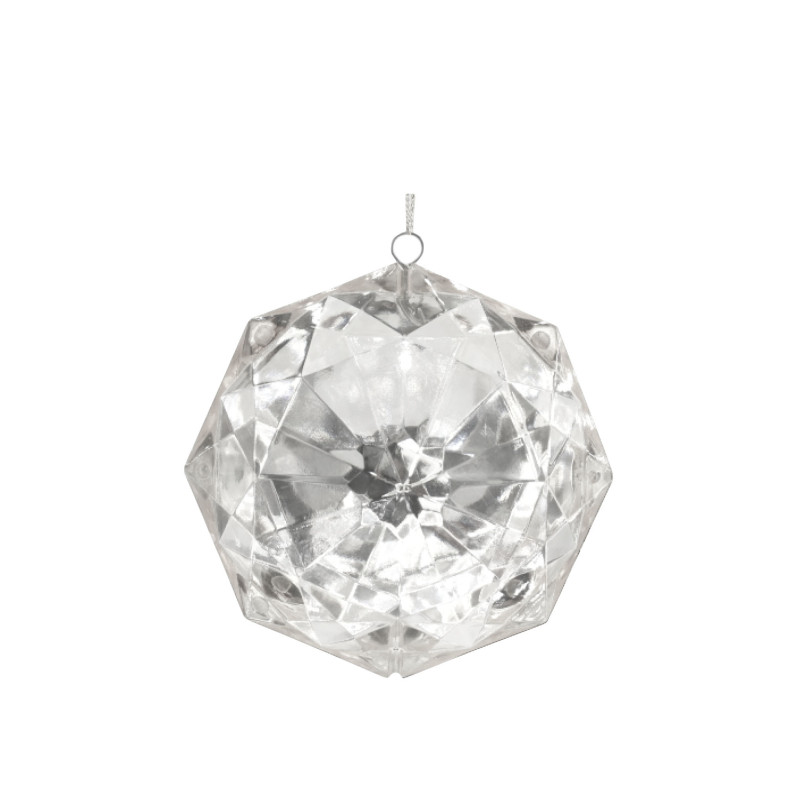 Faceted pendant jewel