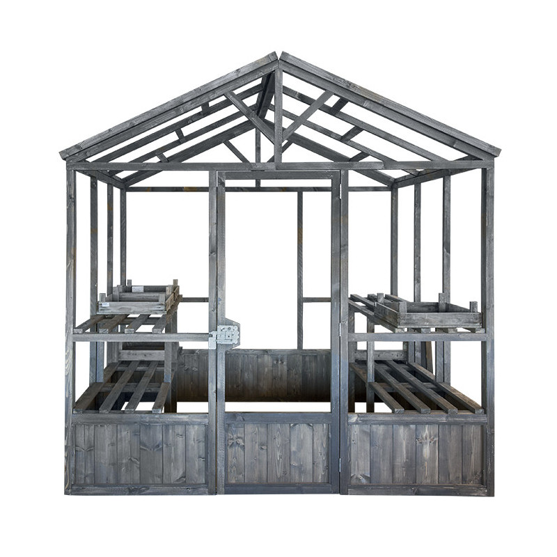 Wooden greenhouse 255 x 255 h260 cm
