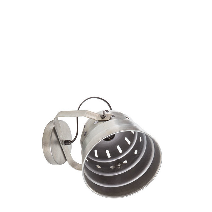 Lampe spot a mur en metal d28 cm