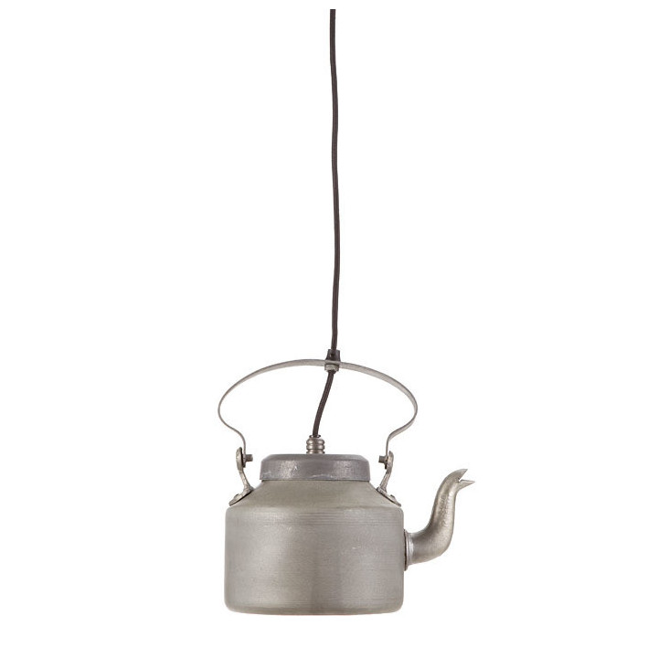 Lampe bouilloire en metal 18 x 26 h26 cm
