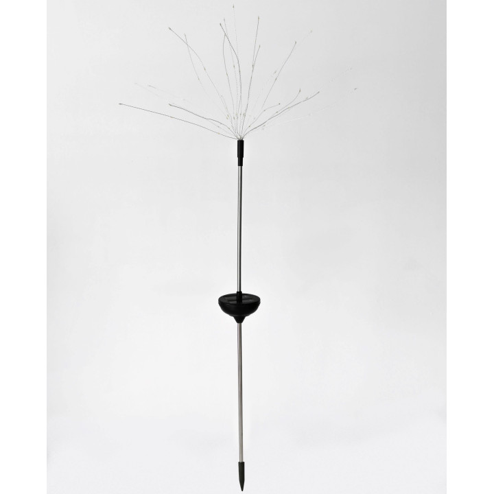 Pissenlit energie solaire avec 60 leds h85 cm