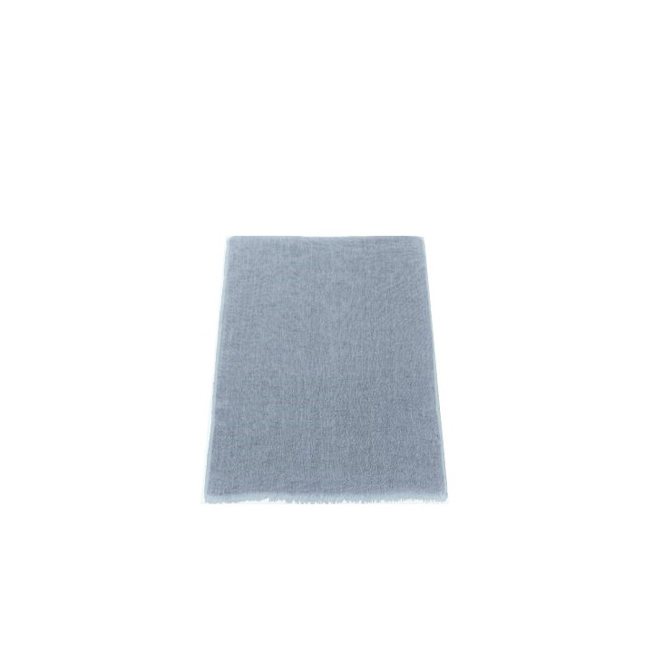 Echarpe 100% laine couleur bleu clair 100x200 cm