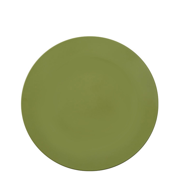 Green plastic underplate scratch-proof d33 cm
