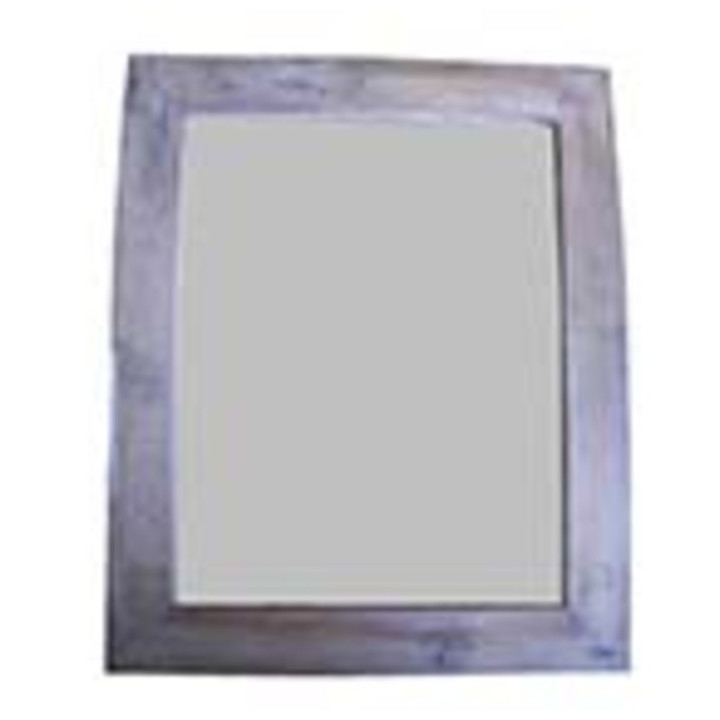 Miroir cadre en bois marron fonce 78x58x2 cm