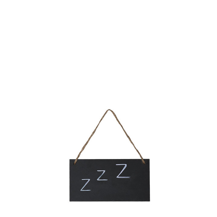 Small blackboard "z.. z...z" 9 x 17 cm