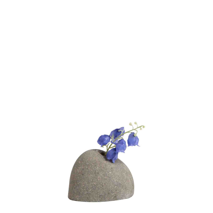 Irregular stone/vase for songle flower d9 h6cm