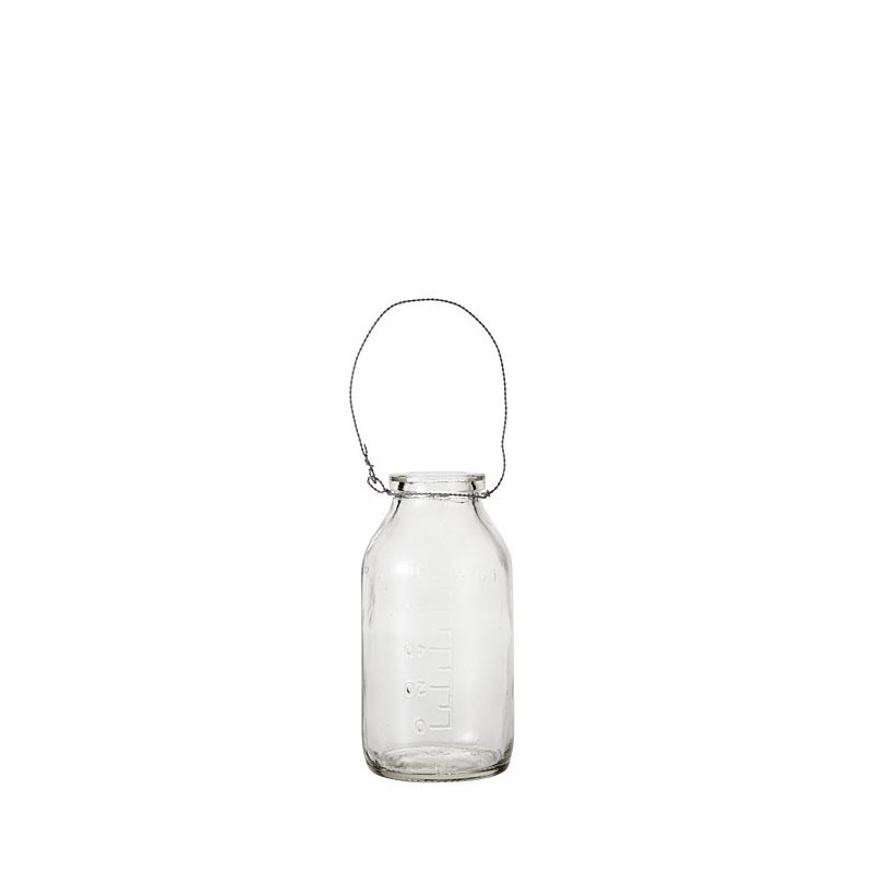 Bottiglia pensile in vetro v100 ml d5 h10 cm