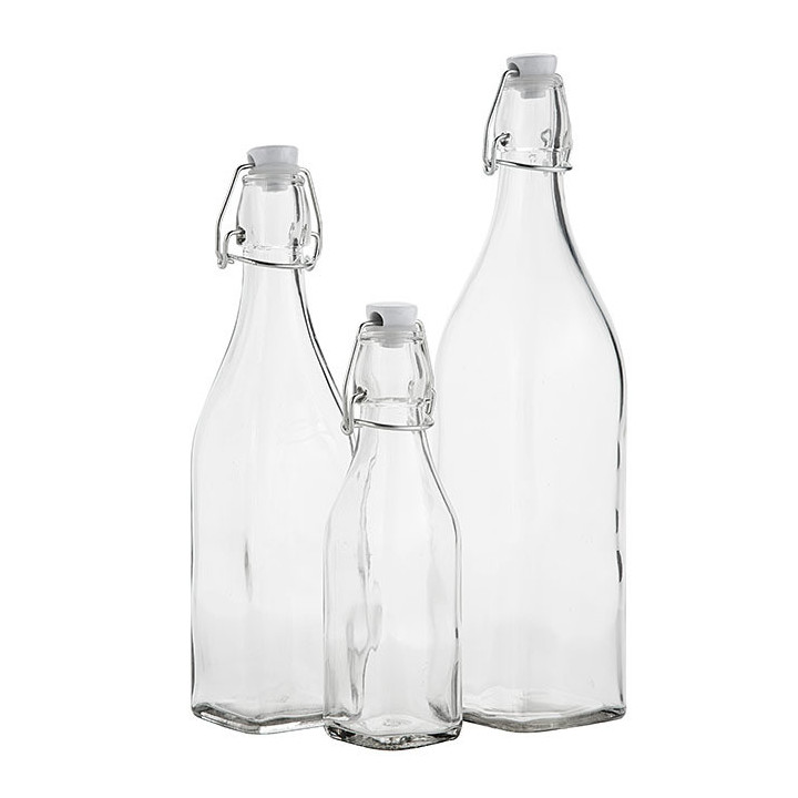 Glass bottle hermetic cap