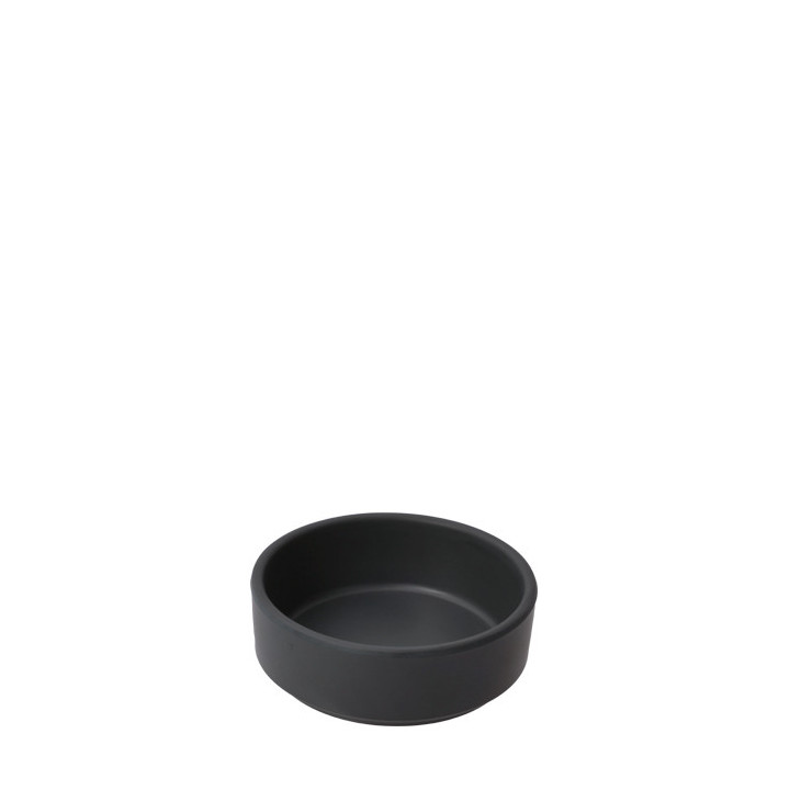 Bol en mÉlamine noir d.9 h.3 cm